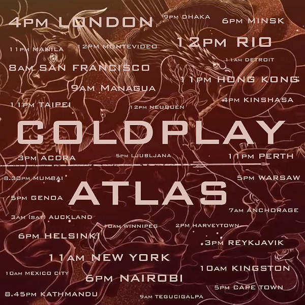 Coldplay Atlas