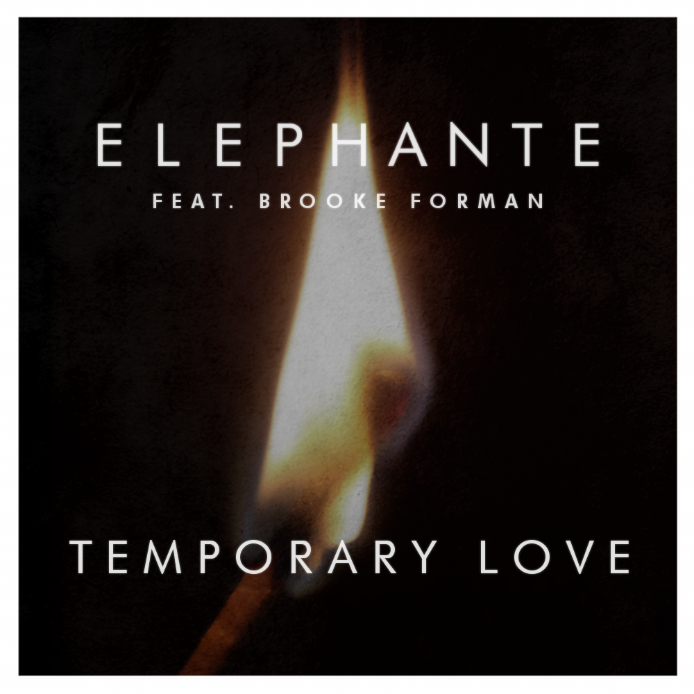 Elephante - Temporary Love ft. Brooke Forman artwork